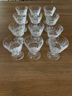 Waterford Crystal 4 25  Champagne Glasses - Set Of 12 One Small Chip 11 Perfect