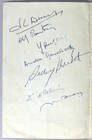 Sidney Bechet Andr   Reweliotty     Rare Original 1954 Concert Program  signed 