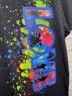 The Beatles Cirque Du Soleil Shirt Mens M Black Love Paint Splatter Vtg