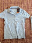 French Toast Unisex Kids School Uniform Polo Shirt Blue Short Sleeve Piqu   14-16