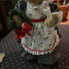 Vintage Christmas Musical Mrs Avon Holiday Harmony Bear Battery Operated 1996
