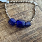 Alaskan Bracelet Russian Blue Glass Native Antique Trade Beads Old Pawn Indian