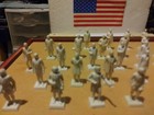 Vintage Very Rare 1955 Marx Presidents Set  34  1 1 2 Inches Micro Statues Ex 