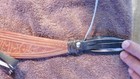 Vintage Imacasa Corona Machete Sword Made In El Salvador W  Leather Sheath
