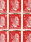 Stamp Germany Mi 788 Sc 511b Sheet 1941 Wwii Fascism War Era Hitler Mnh F