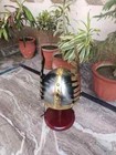 Medieval Antique Helmet 18g Wing Bascinet Viking Warrior Battle Armor Helmet