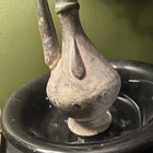 Antique Persian Copper Water Pitcher Aftabeh Turkish Islamic Heavy Nice Patina