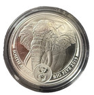 2019 South Africa Big Five Elephant 1 Oz Silver Bu  african Mint 