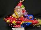 Christopher Radko - Santa On Firing Away Rocket  Rare