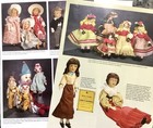 Antique 1930s Madame Alexander Pressed Face Cloth Dolls History -14p Articlel