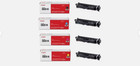 Genuine Canon 069 H 069h High Yield Toner Set 4 Pack Mf751cdw Mf753cdw Lbp674cdw