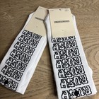 Nwt Fingerscrossed Classic Trip Bicycle Socks White Rush 43-46 Womens Bike Cycle