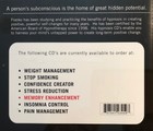 Hypnosis For Memory Enhancement Cd  Ships Free Today 