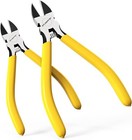 2pcs Wire Cutters Side Cutter Cable 6 5  Heavy Duty Cutting Pliers Carbide Steel