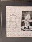 Babe Ruth Framed Print  Poster Of 1927 Season Home Runs To Teammate Jimmie Reese