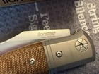 Lionsteel Gt01 Cvg Knife W  Green Canvas Macarta Handles