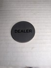 Poker Dealer Button Metal 2 Inch Diameter 1 4 Oz