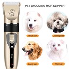 Dog Cat Pet Grooming Kit Rechargeable Cordless  Hair Clipper Trimmer Set