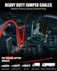 Noone Heavy Duty Jumper Cables For Diesel Trucks - 1 Gauge 25 Feet Extra Long Bo