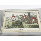 Unusual Sterling Silver Cigar Or Cigarette Box With Hunting Scene C 1930