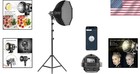 Gvm 80w Led Video Light Kit With 23 6  Softbox  Perfect For Studio Photography