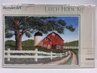 Country Barn 4426 Latch Hook Kit Wonderart 30  X 50  New