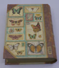 Punch Studio Book Shaped Trinket Box  Butterfly Decoration  Kirshner Collection