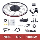 700c Front rear Wheel Electric Bicycle Conversion Kit E Bike Motor Kit 48v 1000w