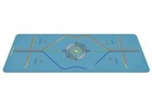 Open Box Liforme  Travel Yoga Mat Non Slip   Lightweight Foldable 2mm  Blue