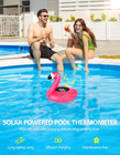 2026 Upgrade Solar Digital Pool Thermometer Come With Rope   Backlit Lcd Display
