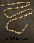 Dm Offers                14k Yellow Gold Miami Cuban Necklace 20 8g Solid 18 5  4mm