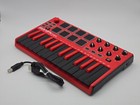 Akai Professional Mpk Mini Special Edition Red Compact Keyboard   Pad Controller