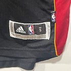 Adidas Miami Heat Dwyane Wade 3 Basketball Jersey Men s Small Black Red