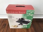Villaware Krumkake Baker Series Ii 3900 Scandinavian Cookie Pizzelle Maker Iron