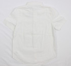 Polo Ralph Lauren Boys Performance Short Sleeve Button Shirt White Whtie