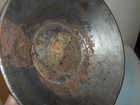 Vintage 11  Diameter Gold Mining Pan Prospecting Metal Dish Cabin Mancave Decor