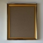 Vintage Picture Frame Ornate Old World French Cottagecore Gold 9x11