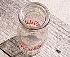 Vintage Waikiki Dairy Glass Bottle Half Pint Milk Cream 8 Oz 