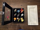 Nora Fleming- Rectangular Serving Platter Pearl Dot  12 Changeable Minis  And A