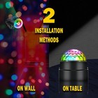 Led Disco Ball Light Party Magic Stage Light Dj Strobe Ball With Remote Control