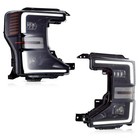 Full Led Headlights For 2020-2022 Ford F250 F350 Super Duty Halogen Front Lamps