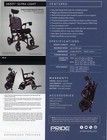 Pride Mobility Jazzy Ultra Light Folding Travel Power Wheelchair Weighs 33 Lbs
