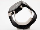 Movado 42 Sapphire Synergy Chronograph Black Dial Steel Quartz Watch Do0725wxzde