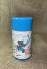 Vintage 1988 Nosy Bears Aladdin Plastic Thermos -  Made In Usa Thermos Only