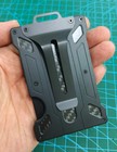 Men s Rfid Blocking Aluminum Wallet Carbon Fiber Credit Card Holder Money Clip