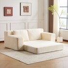 Loveseat Sofa Comfortable Deep Seat Sofa Bed Modern Small Corduroy