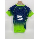 Srg Elite Rugby Jersey Size S Green Blue New Vortex  5 Athletic Shirt