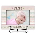Baby Announcement Photo Frame Gifts  Tiny Miracle Frame For First Time 
