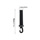 2pcs Stroller Hanger Hooks 360-degree Rotate Clip Carabiners Baby Stroller
