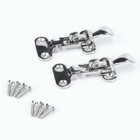 2x Marine 316 Stainless Steel Adjustable Toggle Hatch Cabinet Hinge Clamp Latch